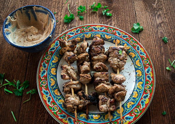 Za'atar chicken with spicy tahini sauce 2