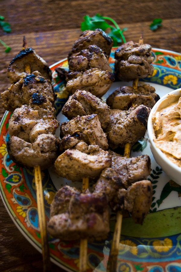 Za'atar chicken with spicy tahini sauce 3