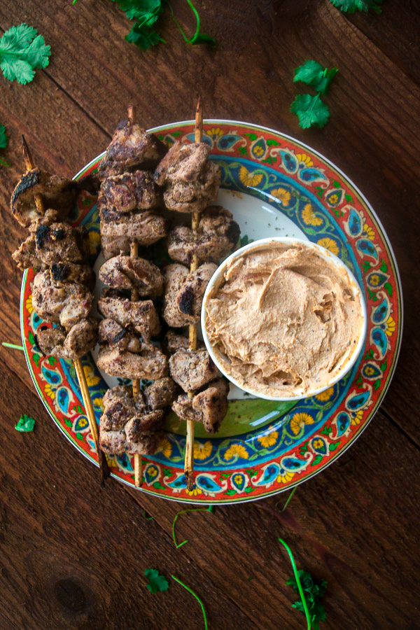 Za'atar chicken with spicy tahini sauce 7