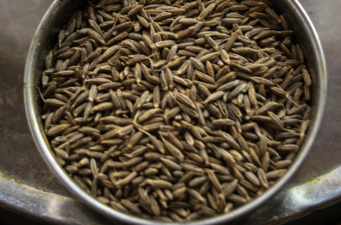 Cumin seeds