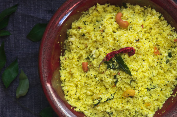 Quick 10-Minute Lemon Cauliflower rice