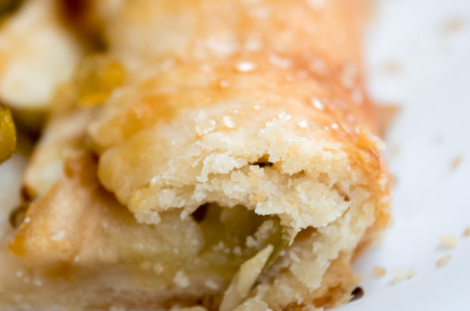 Simple flaky and tender butter pie crust