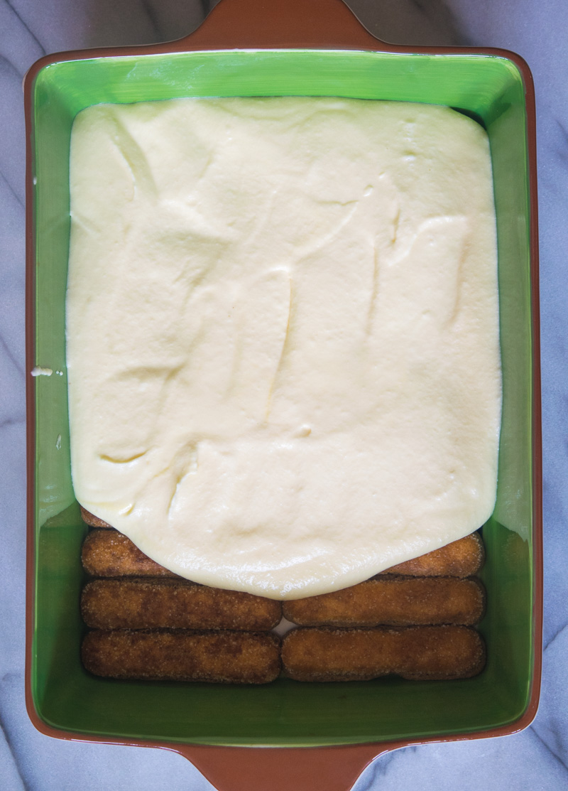 The Original Italian Tiramisu--super creamy, light, not overly sweet, not soggy, and has a surprisingly strong coffee punch. |www.cookeatlaugh.com