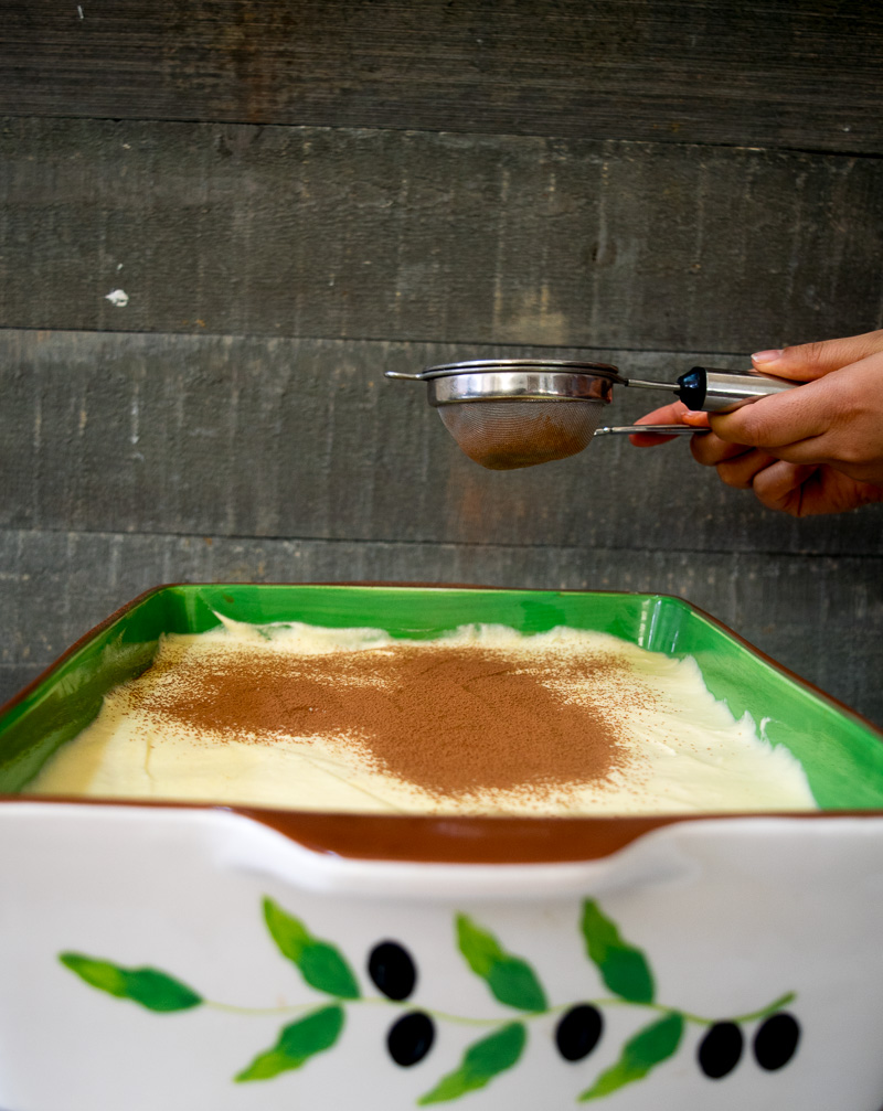 The Original Italian Tiramisu--super creamy, light, not overly sweet, not soggy, and has a surprisingly strong coffee punch. |www.cookeatlaugh.com