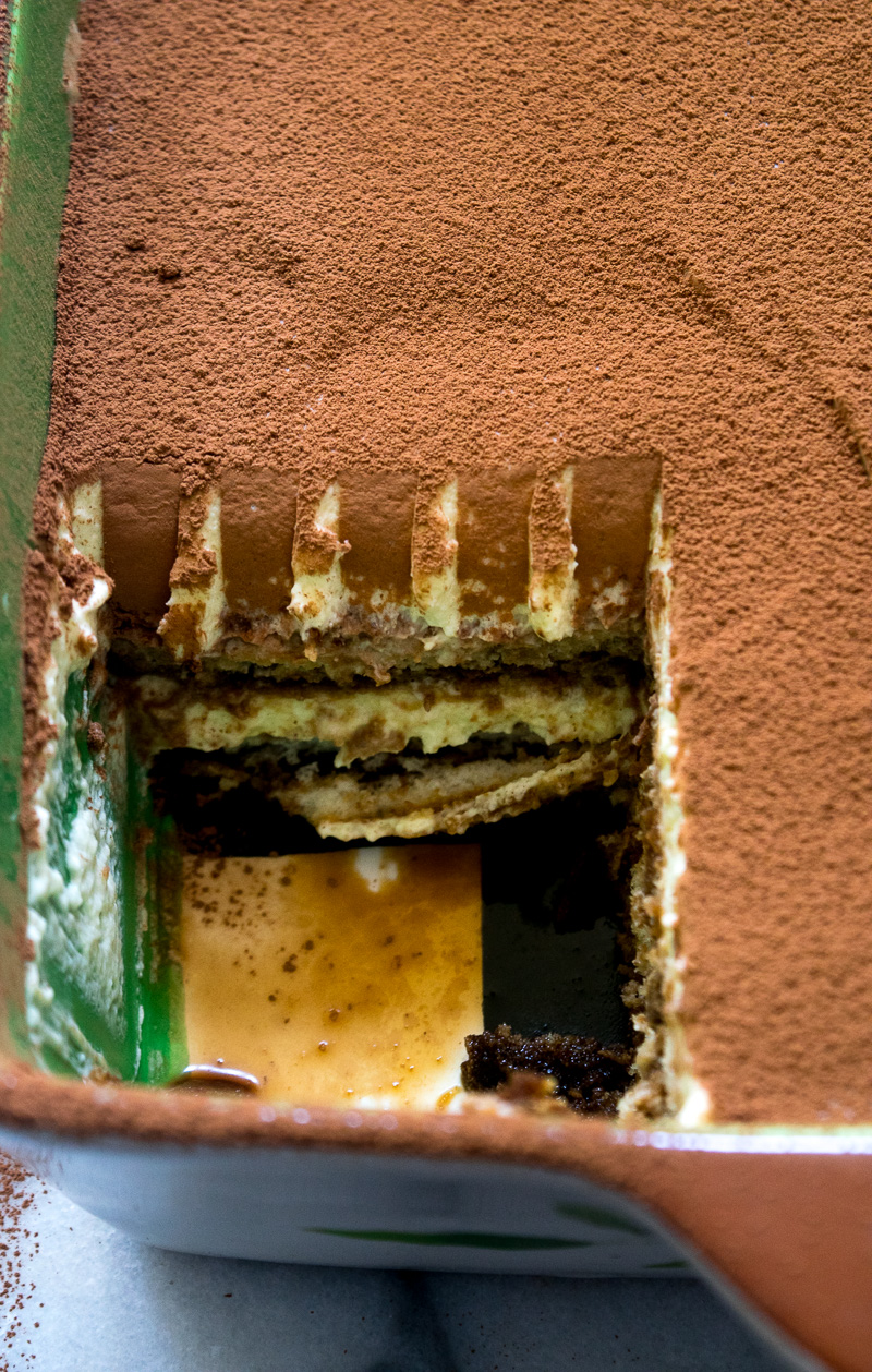 The Original Italian Tiramisu--super creamy, light, not overly sweet, not soggy, and has a surprisingly strong coffee punch. |www.cookeatlaugh.com