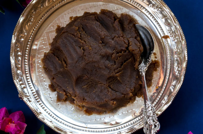 Grandma’s atta ka halwa (Wheat flour halwa)