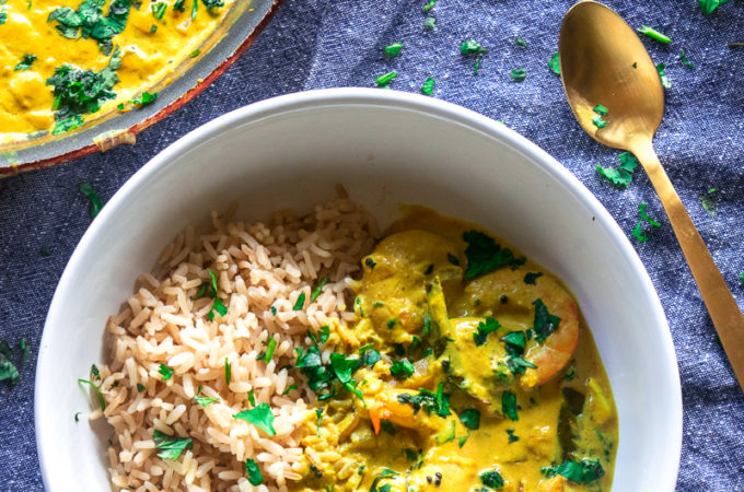 30-minute Coconut Shrimp Curry