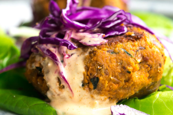 Smoky Sweet Potato Pattie