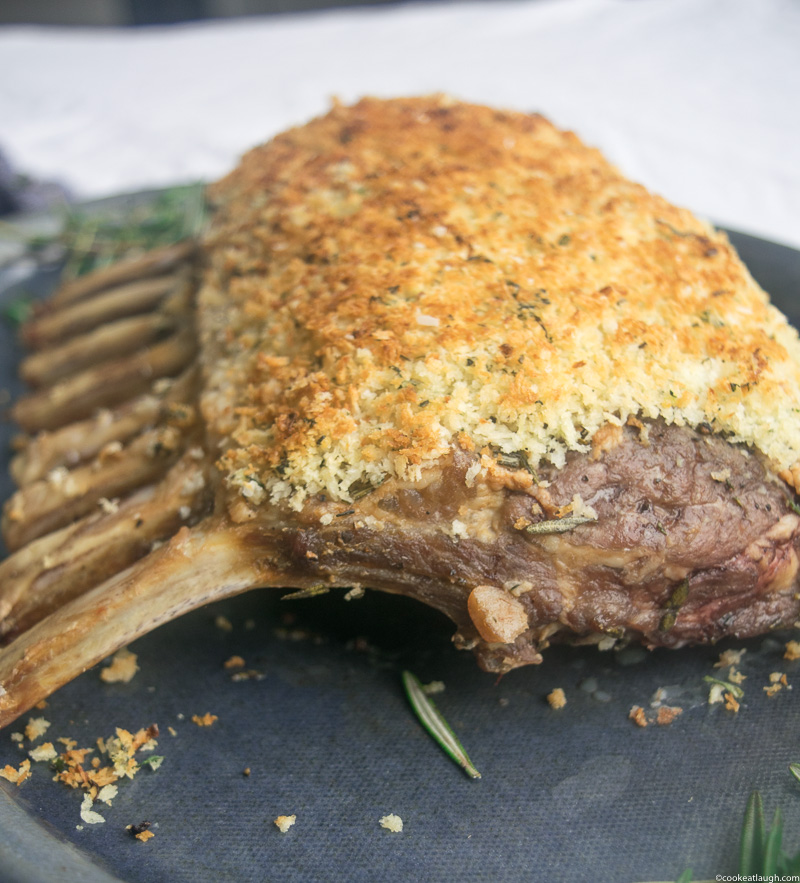 Rack of Lamb with Dijon & Panko Crust - Once Upon a Chef