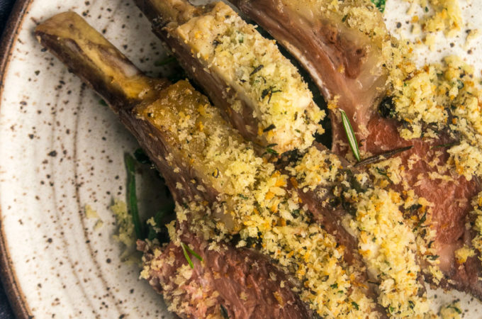 Herb Crusted Rack of Lamb