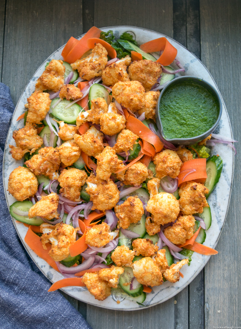 TANDOORI CAULIFLOWER SALAD WITH PICKLED ONION AND CILANTRO DRESSING-11