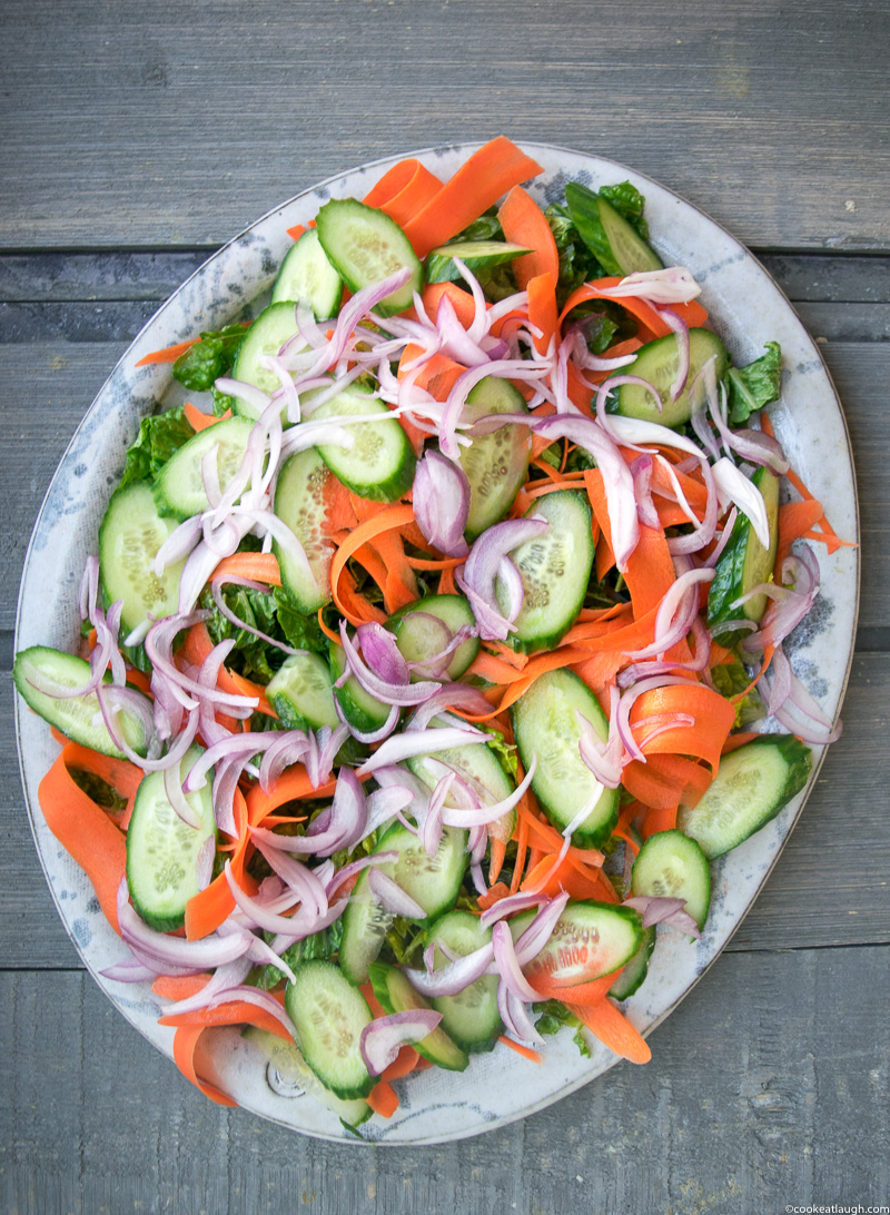 TANDOORI CAULIFLOWER SALAD WITH PICKLED ONION AND CILANTRO DRESSING-7