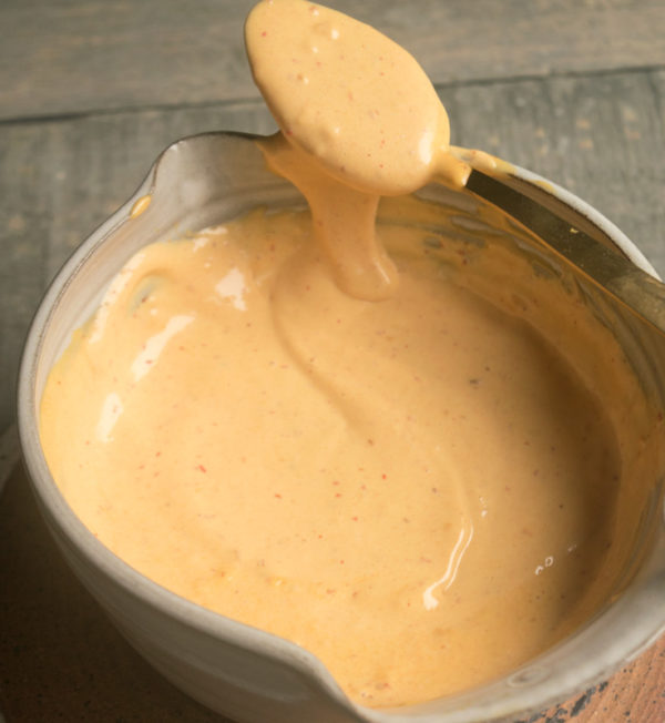 Chipotle hollandaise sauce